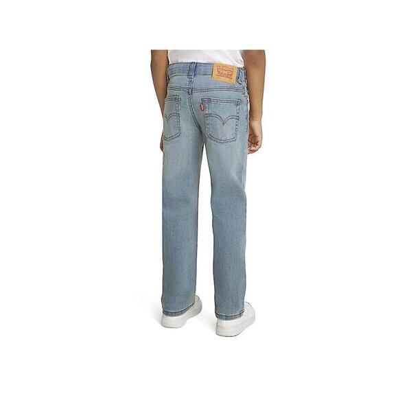 Levi's Boy's 514 Straight Leg Regular Fit Performance Stretch Denim Jeans - Picture 1 of 5